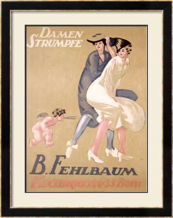 Damen Strumpfe B. Fehlbaum by Emil Cardinaux Pricing Limited Edition Print image