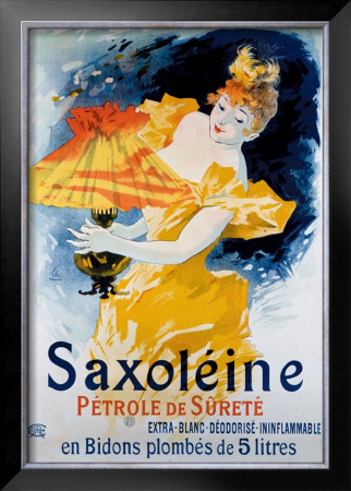Saxoleine Ininflammable by Jules Cheret Pricing Limited Edition Print image