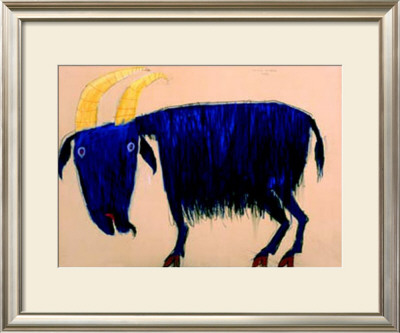 La Chevre, C.1992 by Petrus Deman Pricing Limited Edition Print image