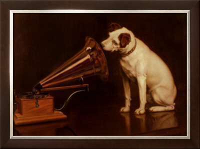 His Masters Voice by Francis Barraud Pricing Limited Edition Print image
