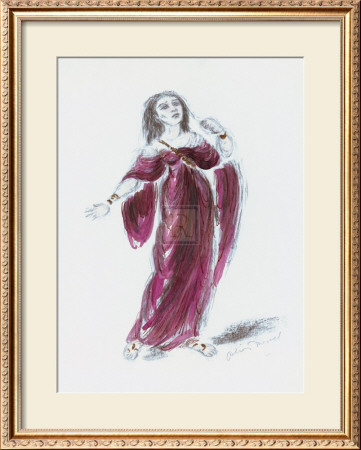 Designs For Cleopatra Xvi by Oliver Messel Pricing Limited Edition Print image