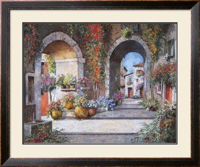 Due Arch E Un Sotoportego by Guido Borelli Pricing Limited Edition Print image