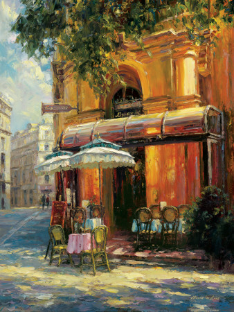 Cafe Tente De Verre by Haixia Liu Pricing Limited Edition Print image