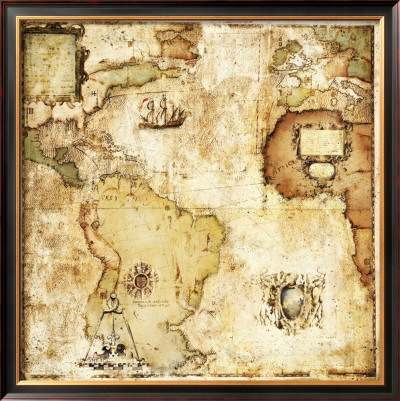 Map Of Discovery by Paul Panossian Pricing Limited Edition Print image