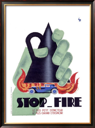 Stop Fire by Charles Loupot Pricing Limited Edition Print image
