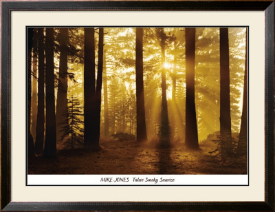 Tahoe Smoky Sunrise by Mike Jones Pricing Limited Edition Print image