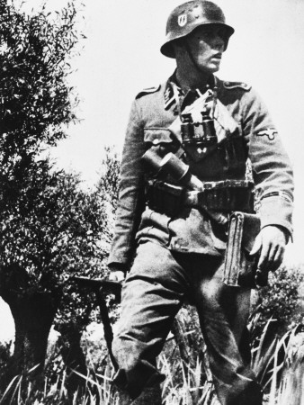 Waffen Ss Trooper Wwii by Robert Hunt Pricing Limited Edition Print image