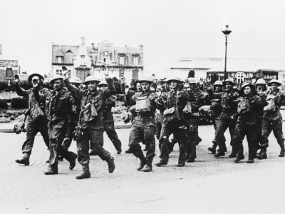 British Troops Surrender Wwii by Robert Hunt Pricing Limited Edition Print image