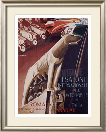 2Nd Salone Automobile Italia by Giuseppe Riccobaldi Pricing Limited Edition Print image