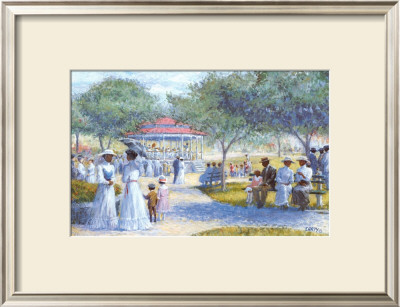 Concert In The Park by Leo Carty Pricing Limited Edition Print image