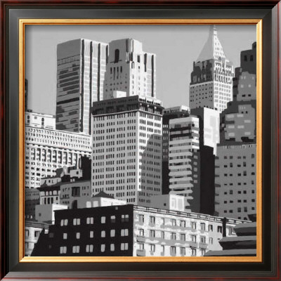 View Of New York by Giovanni Manzo Pricing Limited Edition Print image