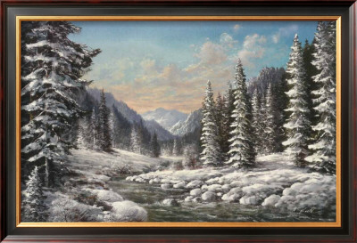 Winter In Sibirien by Helmut Glassl Pricing Limited Edition Print image