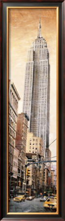 The Empire State Building by Matthew Daniels Pricing Limited Edition Print image
