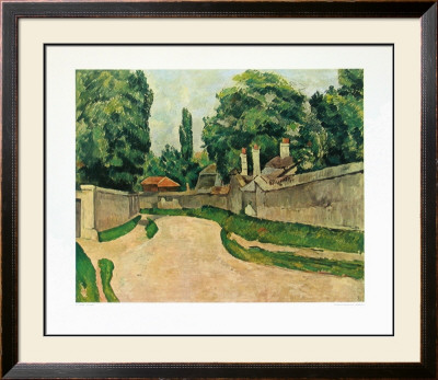 The Village Street by Paul Cezanne Pricing Limited Edition Print image