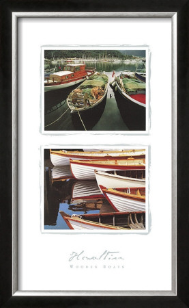 Wooden Boats by Tom Haseltine Pricing Limited Edition Print image