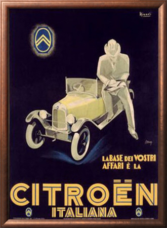 Citroen by Marcello Nizzoli Pricing Limited Edition Print image
