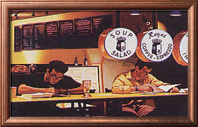 Night Cafe by Rob Brooks Pricing Limited Edition Print image
