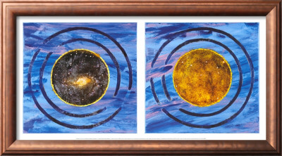 Planetario, Spirale Della Grande Madre, Cielo Di Chirone by Leonilde Carabba Pricing Limited Edition Print image