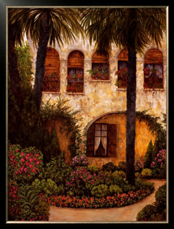 Patio Gerona by Montserrat Masdeu Pricing Limited Edition Print image