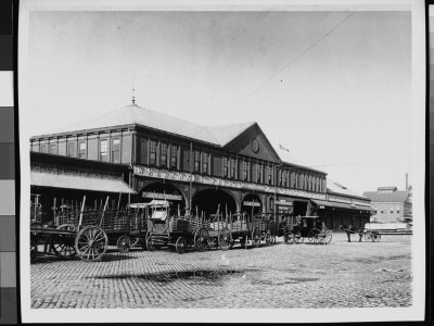 Exterior View Of The Weehawken Ferry/West Shore Railroad Station by Wallace G. Levison Pricing Limited Edition Print image