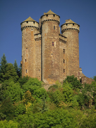 Exterior Of The Castle At Tournemire, In The Auvergne, France, Europe by Michael Busselle Pricing Limited Edition Print image