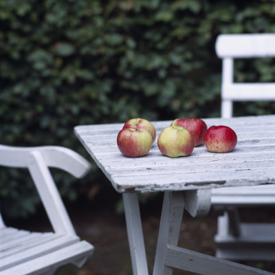 Apples On A Garden Table by Helene Toresdotter Pricing Limited Edition Print image