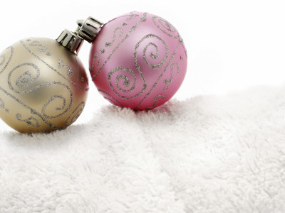 Two Baubles by Alex Bramwell Pricing Limited Edition Print image