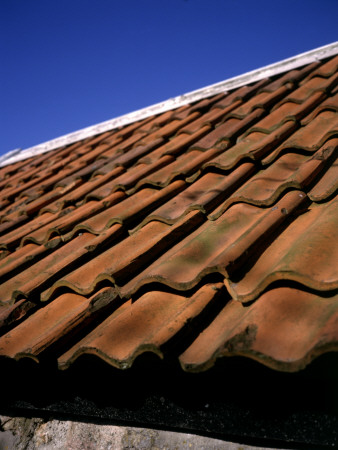 Tiled Roof by Lena Paterson Pricing Limited Edition Print image