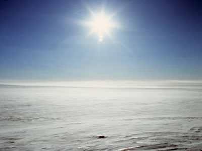The Sun Shining On A Snowy Ground, Iceland by Kristjan E Einarsson Pricing Limited Edition Print image