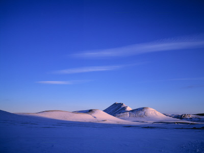 The Mountains At Fjallabak In Iceland In Wintertime by Kristjan Maack Pricing Limited Edition Print image
