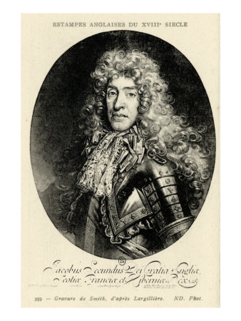 James Ii, King Of England, 1688 by Hugh Thomson Pricing Limited Edition Print image