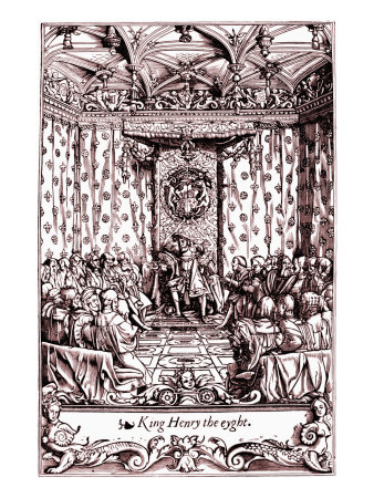Henry Viii, King Of England In Parliament by Hugh Thomson Pricing Limited Edition Print image