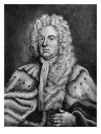 James Brydges, Duke Of Chandos, Employer Of Hande From 1717-1718 by William Hole Pricing Limited Edition Print image