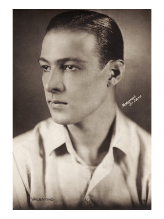 Rudolph Valentino, Italian Born Us Film Actor, Great Silent Screen Idol Of The 1920S by Gustave Doré Pricing Limited Edition Print image
