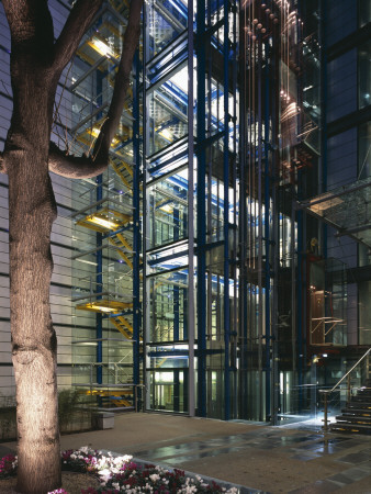 Lloyds Register Of Shipping, Fenchurch Street, London, Architects: Richard Rogers Partnership by Benedict Luxmoore Pricing Limited Edition Print image