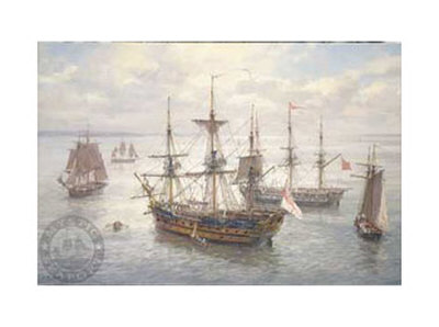 Spithead Anchorage by Geoff Hunt Pricing Limited Edition Print image