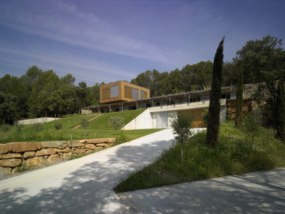 Vivienda Unifamiliar, Girona, Overall Exterior, Architect: Josep Boncompte And Guillermo Font by Eugeni Pons Pricing Limited Edition Print image