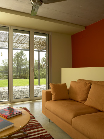 Vivienda Unifamiliar, Girona, Living Room, Architect: Josep Boncompte And Guillermo Font by Eugeni Pons Pricing Limited Edition Print image