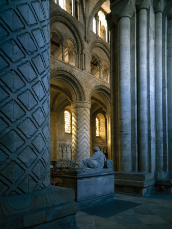 Durham Cathedral, County Durham, England, Founded In 1093 Ad - The Nave by Colin Dixon Pricing Limited Edition Print image