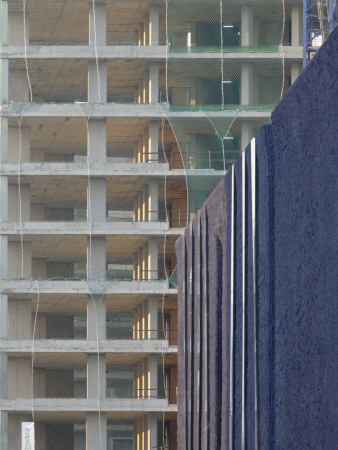 Detail Of West Facade Of Edifici Forum, Barcelona, Spain by David Borland Pricing Limited Edition Print image