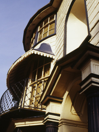 Detail Of A Regency Balcony, Framlingham, Suffolk by Lewis-Darley Pricing Limited Edition Print image