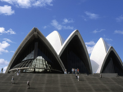 Opera House, Sidney - Front View by Marcel Malherbe Pricing Limited Edition Print image