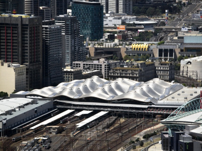 Southern Cross Station, Formerly Spencer Street Station, Melbourne by John Gollings Pricing Limited Edition Print image