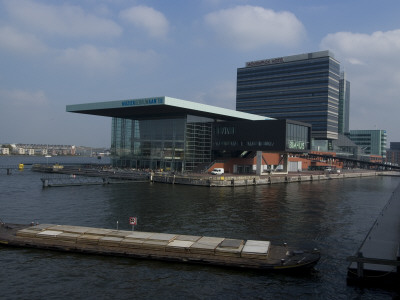 Muziekgebouw (The Concert Hall), Eastern Docks, Amsterdam by Natalie Tepper Pricing Limited Edition Print image