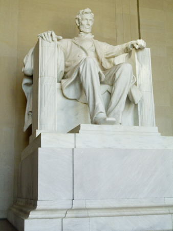 Lincoln Memorial, Washington Dc, 1922, Statue By Daniel Chester French, Architect: Henry Bacon by Natalie Tepper Pricing Limited Edition Print image