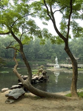 Buddhist Temple, Near Nanjing, China by Natalie Tepper Pricing Limited Edition Print image