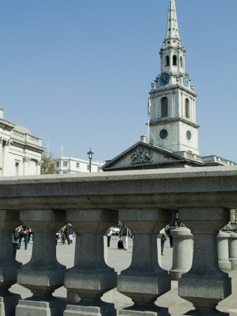 St Martin-In-The-Fields, Trafalgar Square, London, 1726, Architect: James Gibbs by Natalie Tepper Pricing Limited Edition Print image