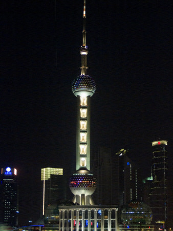 Oriental Pearl Tv Tower, Pudong, Shanghai, China by Natalie Tepper Pricing Limited Edition Print image