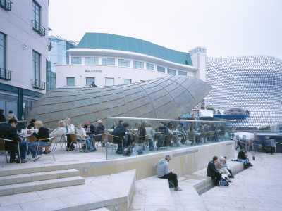 Spiral Cafe, Birmingham, Marks Barfield Architects by Peter Durant Pricing Limited Edition Print image