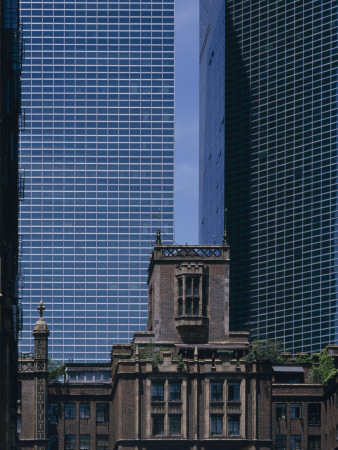 Tudor City, 1925-28, And Skyscrapers, Midtown Manhattan, New York, Detail Of Manor Block by Richard Bryant Pricing Limited Edition Print image